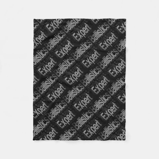 Extraordinaire för ballistikexperter fleecefilt (Framsidan)