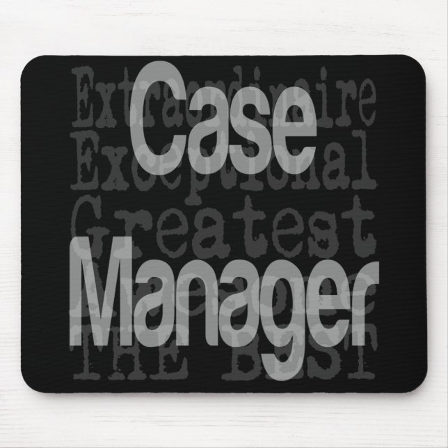 Extraordinaire för fodral Manager Musmatta (Framsidan)