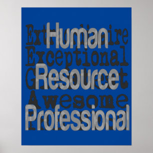 Extraordinaire för Professionell av personalresurs Poster