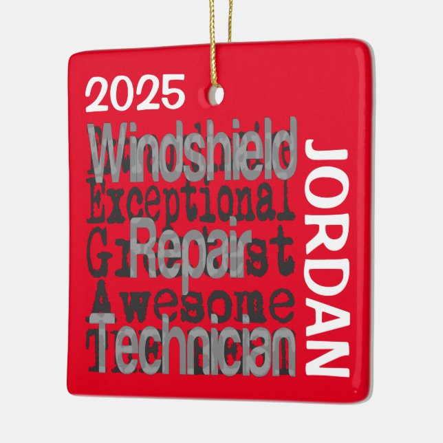 Extraordinaire för reparationstekniker för vindsky julgransprydnad keramik (Vänster)