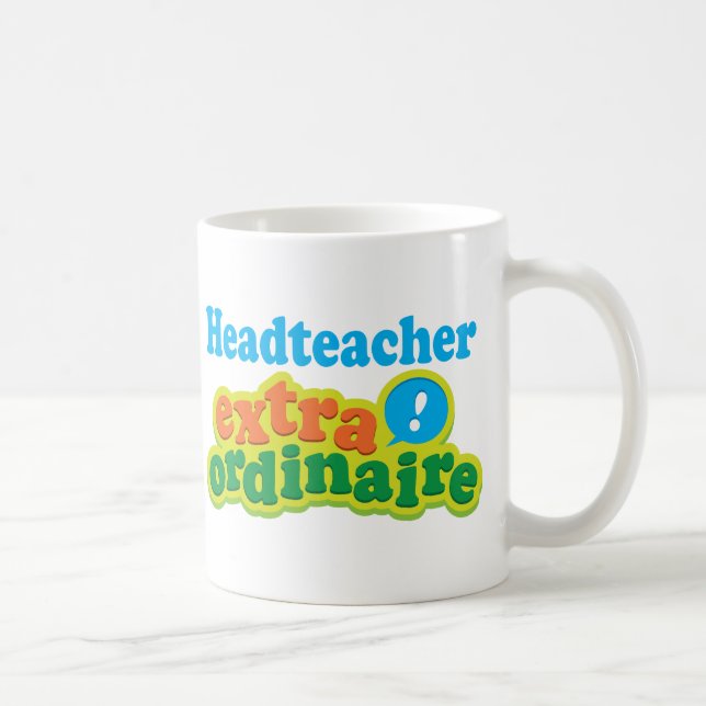 Extraordinaire gåvaidé för Headteacher Kaffemugg (Höger)