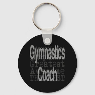 Extraordinaire Gymnastics Coach Nyckelring