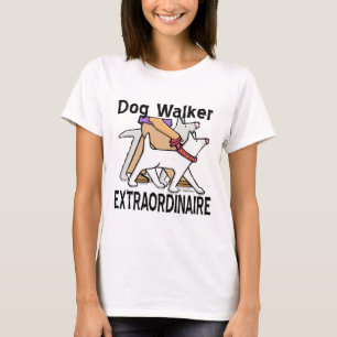 Extraordinaire hundfotgängare t-shirt
