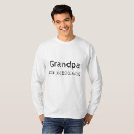 Extraordinaire morfar - anpassade tee