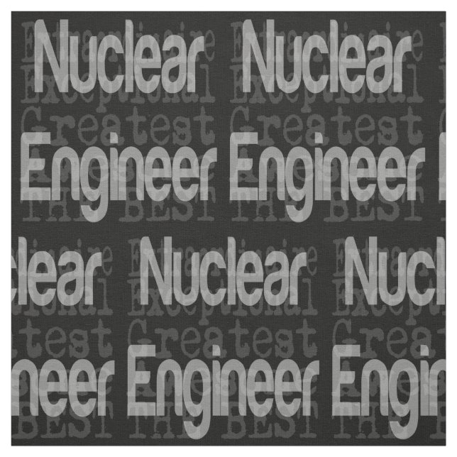 Extraordinaire Nuclear Ingenjör Tyg (Provkarta)