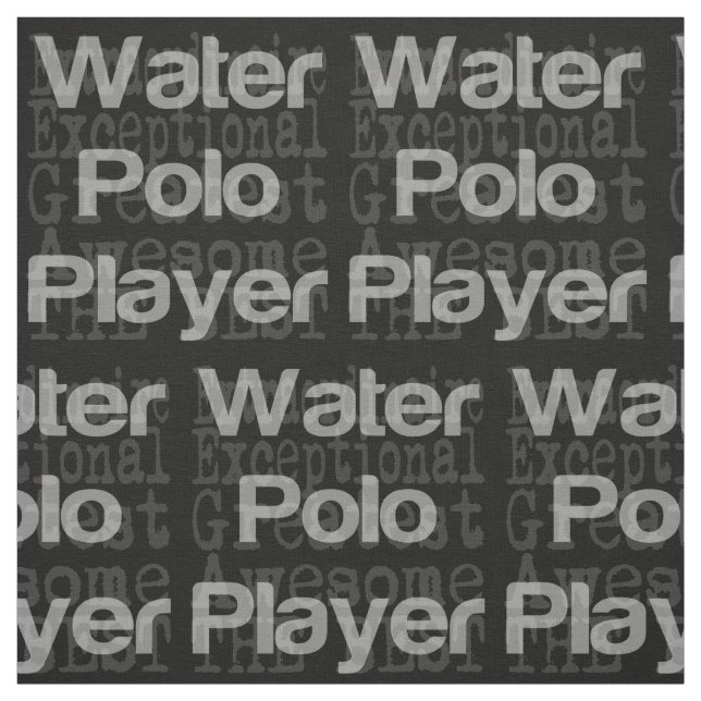 Extraordinaire vatten Polo Player Tyg (Provkarta)