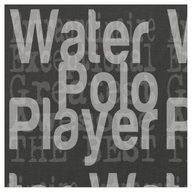 Extraordinaire vatten Polo Player Tyg (Närbild)