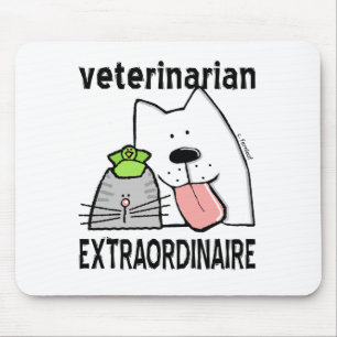 Extraordinaire veterinär musmatta