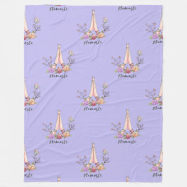 Extraordinär Andlig-symbol Mönster 4 Fleecefilt