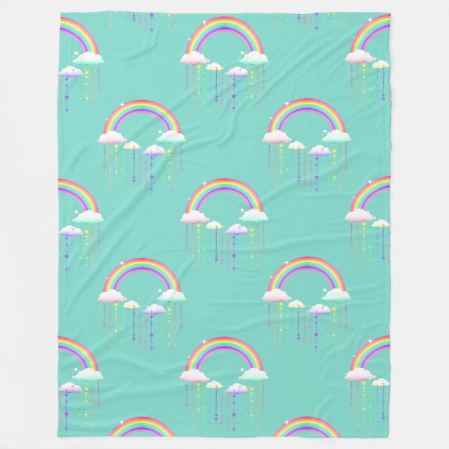 Extraordinär Andlig-symbol Mönster 7 Fleecefilt (Framsidan)