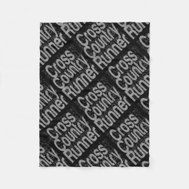 Extraordinär cross country Springer Fleecefilt (Framsidan)