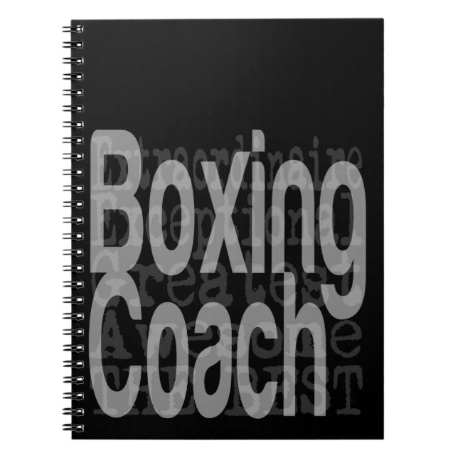 Extraordinär för Boxing Coach Anteckningsbok (Framsidan)
