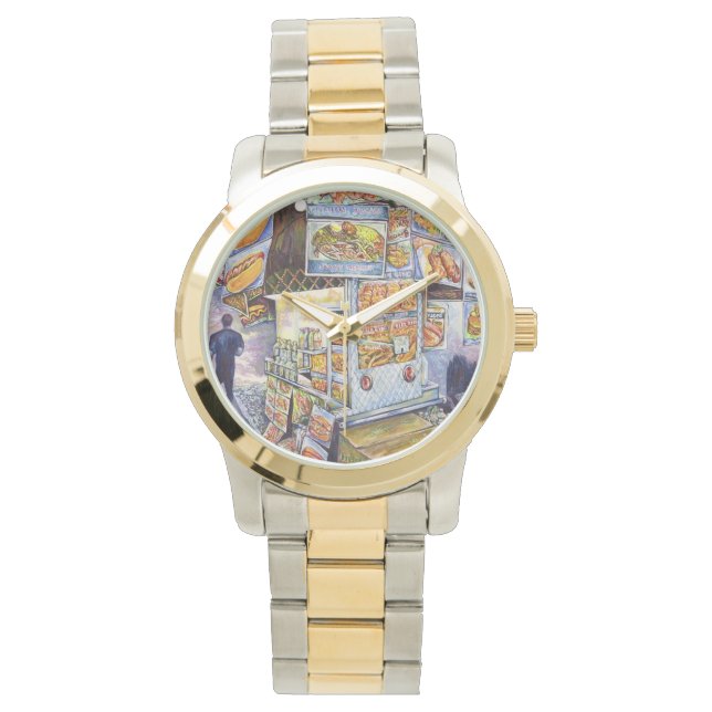 Extraordinär konstnärlig arbetsbelastning armbandsur (Framsida)