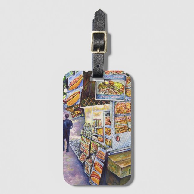 Extraordinär konstnärlig arbetsbelastning bagagebricka (Framsida vertikal)