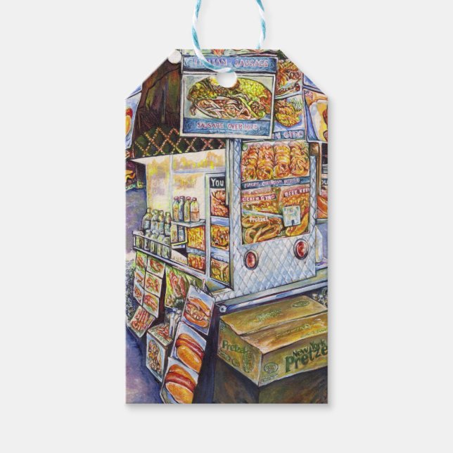 Extraordinär konstnärlig arbetsbelastning presentetikett (Framsidan)