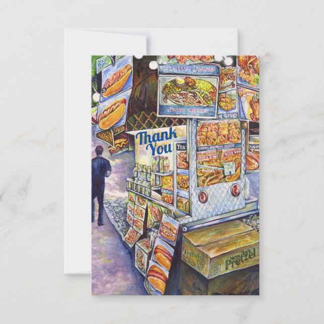 Extraordinär konstnärlig arbetsbelastning tack kort (Framsida)