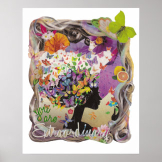 Extraordinär, Motiv Poster, inspirerande Poster