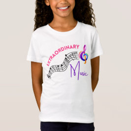 Extraordinär musik t shirt