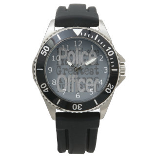 Extraordinär polis armbandsur