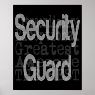Extraordinär säkerhetsvakter poster