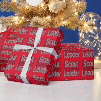 Extraordinär scout-ledare presentpapper