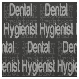Extraordinär tandhygienist tyg