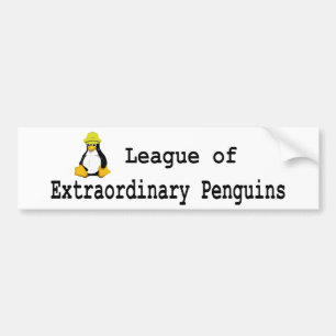 Extraordinära Penguins förbund 2 Bildekal