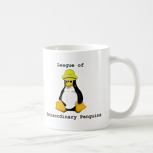 Extraordinära Penguins förbund 2 Kaffemugg (Höger)