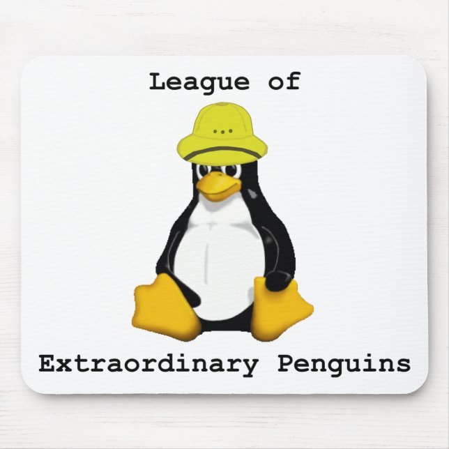 Extraordinära Penguins förbund 2 Musmatta (Framsidan)