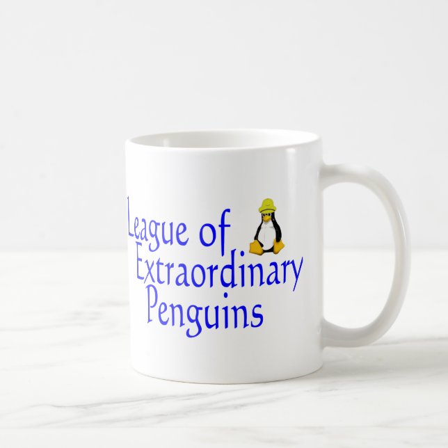 Extraordinära Penguins förbund 4 Kaffemugg (Höger)