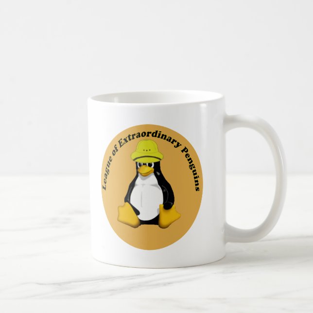 Extraordinära Penguins förbund Kaffemugg (Höger)