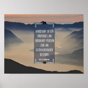 Extraordinärt öde poster