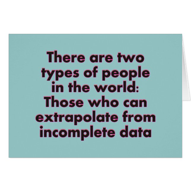 Extrapolera detta… hälsningskort (Framsidan Horizontal)