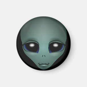 Extraterala utlämningar och dekoration av Alien Fr Magnet