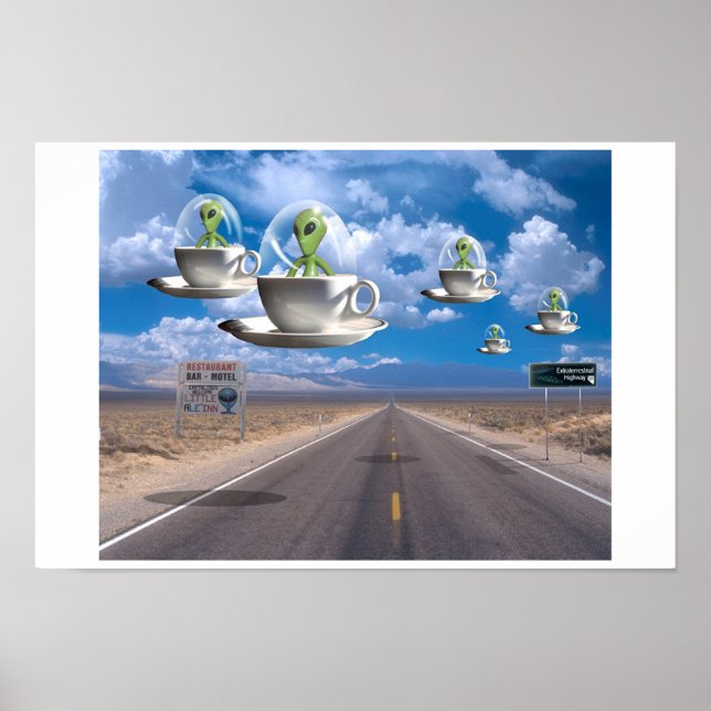 Extraterland Highway Poster (Framsidan)