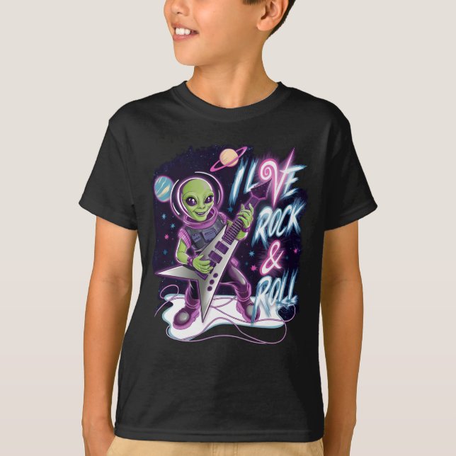 Extraterlandad serumgranat t shirt (Framsida)