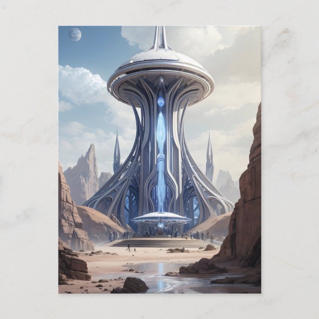 Extraterlandspire Vykort (Framsida)