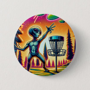 Extraterrestrial Alien Disk Golfing Knapp