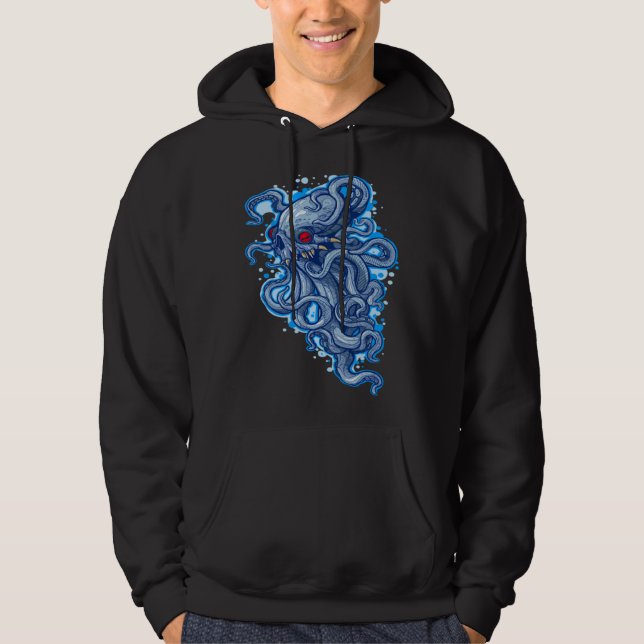 Extraterrestrial Life Octopode Organism Men Women  Hoodie (Framsida)
