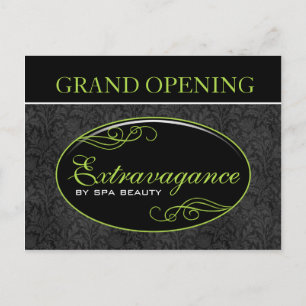 Extravagance Promo Inbjudan Vykort
