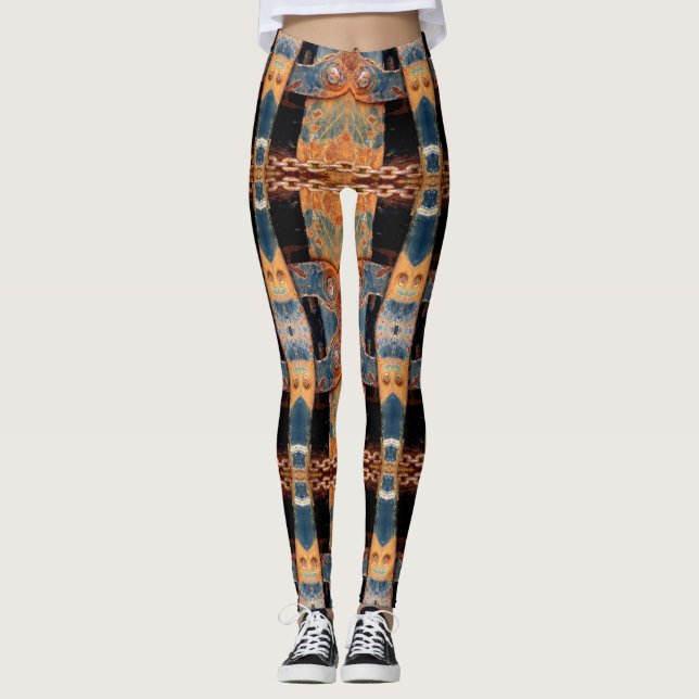 Extreem kyskhetbälte leggings (Framsida)
