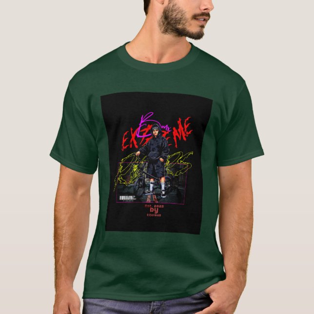 extrem av ttclaus t shirt (Framsida)