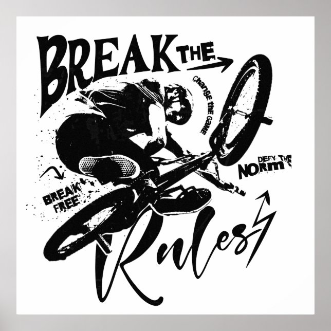 Extrem BMX Freestyle-åkare Poster (Framsidan)