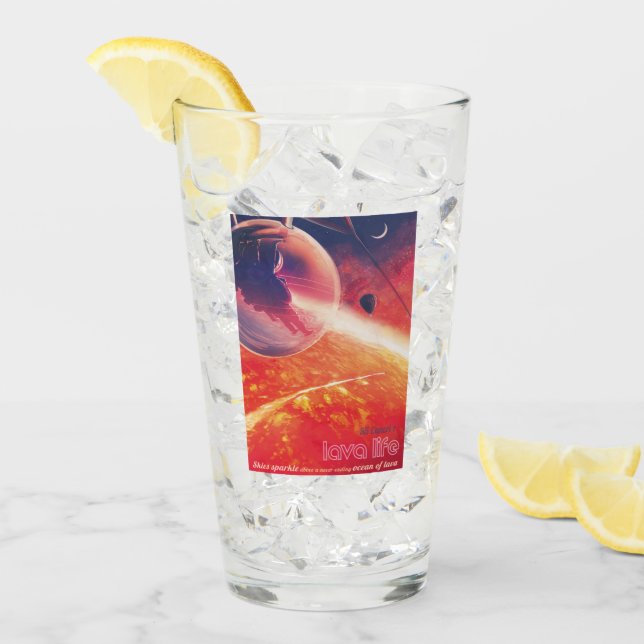 Extrem Luftballong på Volcanic Hellscape Glaskopp (Framsida Ice)