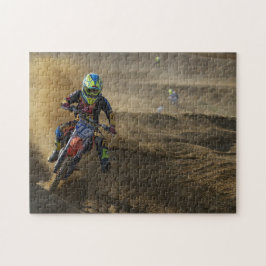 Extrem Motocross Motorcykel Motorsport Cykel Pussel