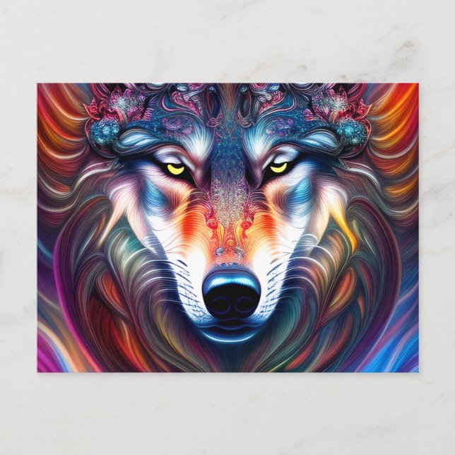 Extrem och realistisk grafik med många detaljer vykort (Framsida)