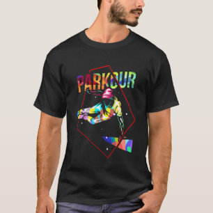 Extrem parkour-sport t shirt