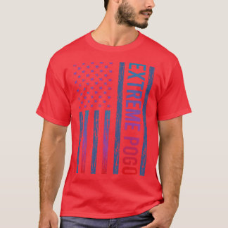 Extrem pogo för övertoning av Flagga T Shirt