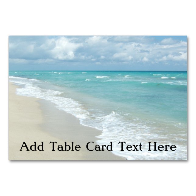 Extrem relaxeringsbuss, vy över hav bordsnummer (Framsidan)