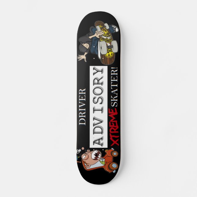 Extrem Skater Skateboard Bräda 19,5 Cm (Framsida)